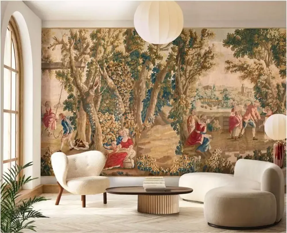 Wallpaper - Ancient tapestries - LE GRAND SIÈCLE