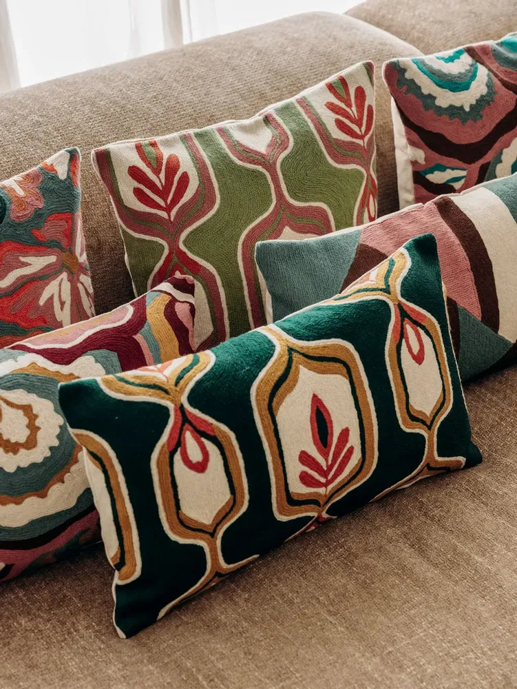 Table linen - Cushion cover Agata - JAMINI BY USHA BORA