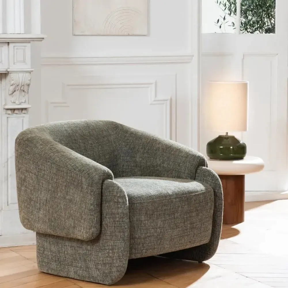 Canapés - FAUTEUIL CHRIS VERT - AMADEUS