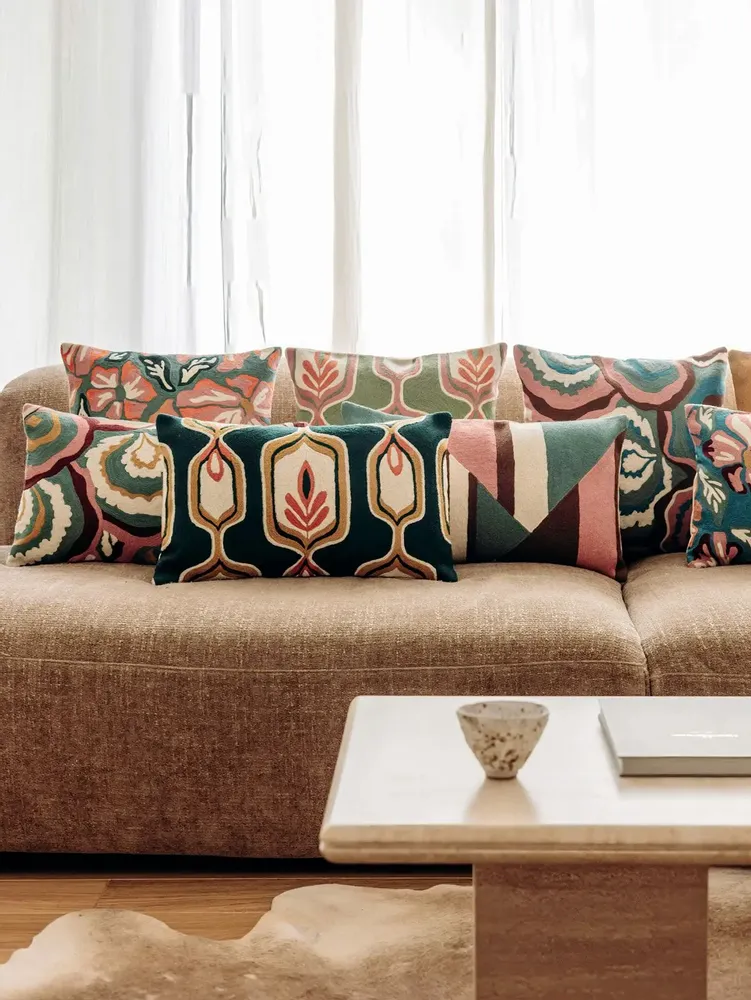 Table linen - Cushion cover Agata - JAMINI BY USHA BORA