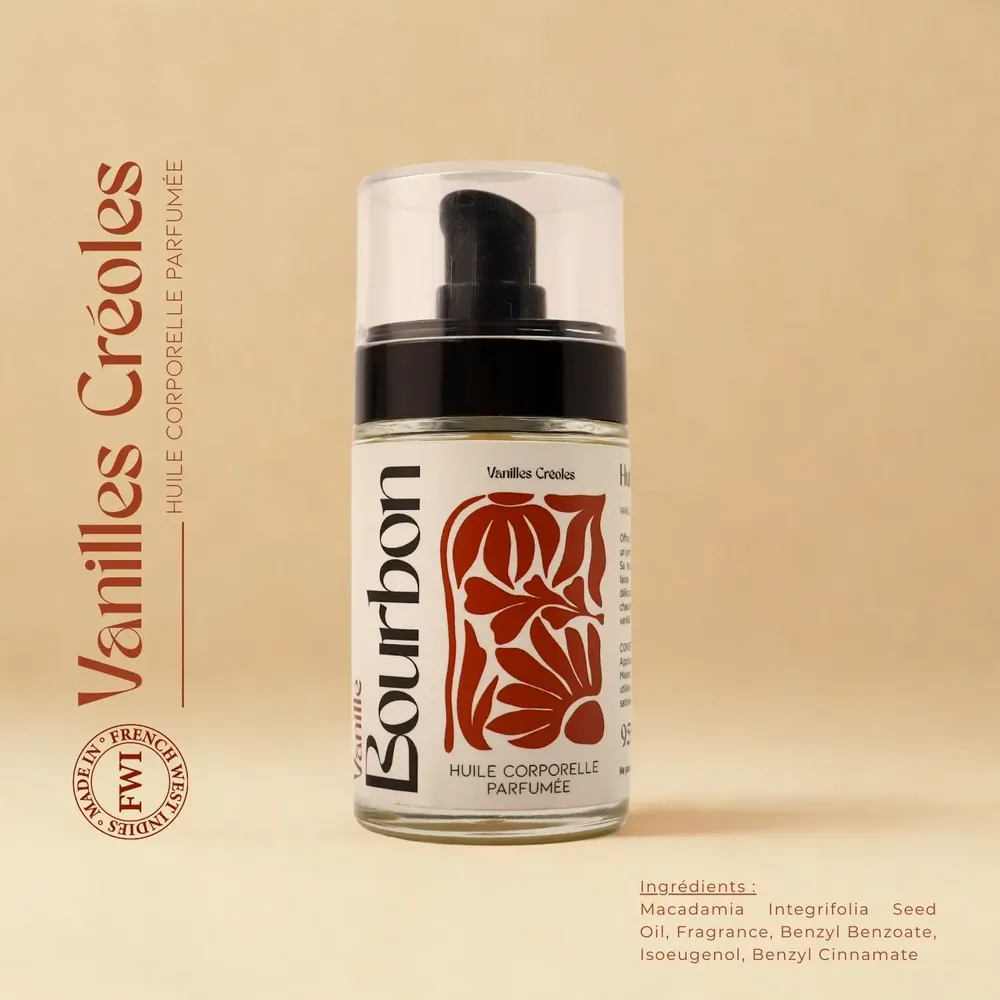 Parfums pour soi et eaux de toilette - Huile Vanille Bourbon - Vanilles Créoles - 50ml - PARFUMS DES ILES