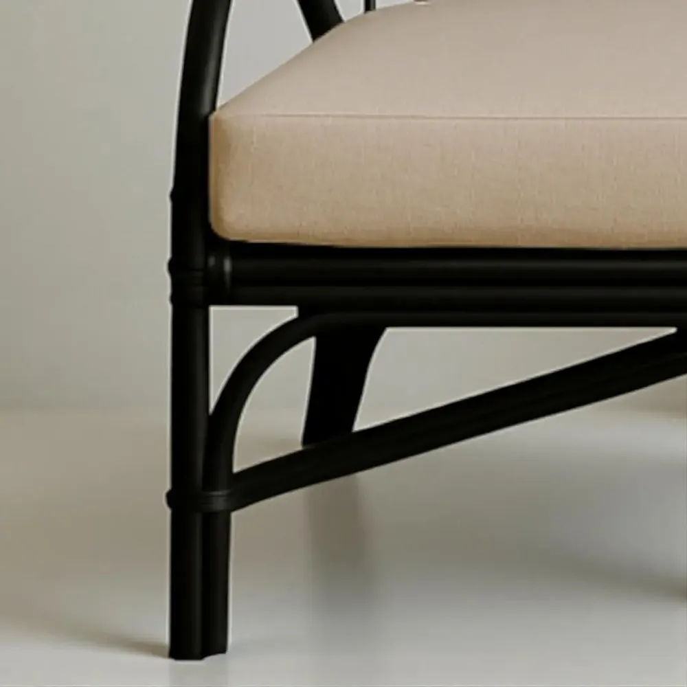 Fauteuils - Fauteuil en rotin Niche avec coussin - LO-FI HOUSE