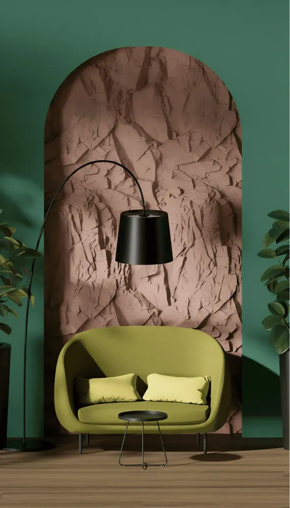 Wall panels - 3D Stone-Effect Wall Panel – ÓROS - PETRALITHE