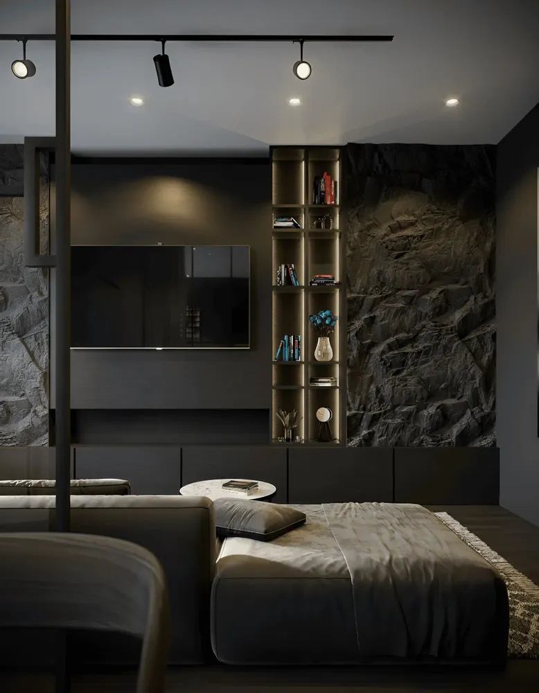 Wall panels - 3D Stone-Effect Wall Panel – ÓROS - PETRALITHE