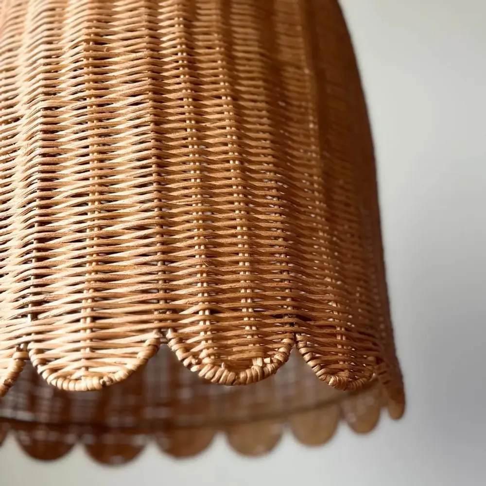 Plafonniers - Lustre suspendu en rotin naturel Fisto - LO-FI HOUSE