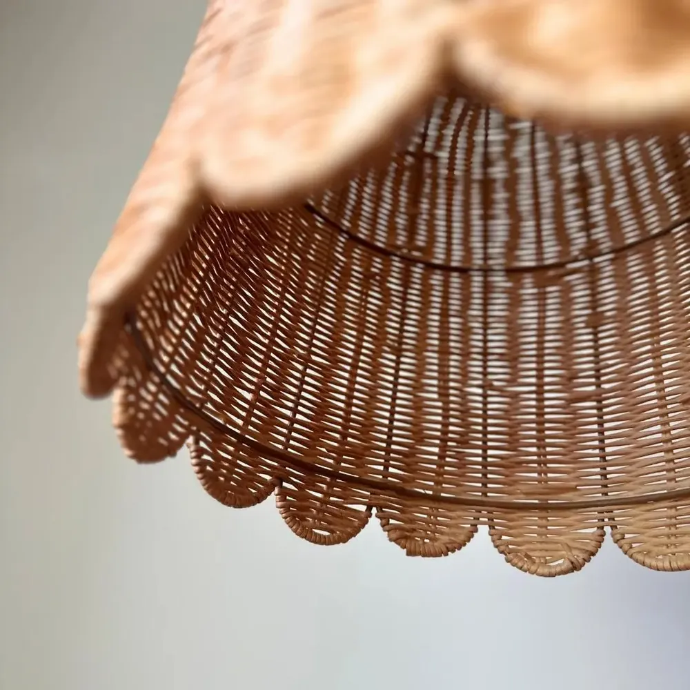 Plafonniers - Lustre suspendu en rotin naturel Fisto - LO-FI HOUSE