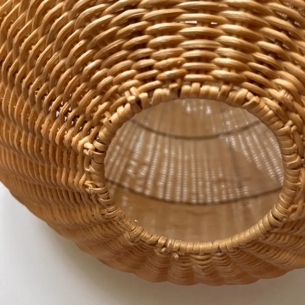 Plafonniers - Lustre suspendu en rotin naturel Cosmos - LO-FI HOUSE