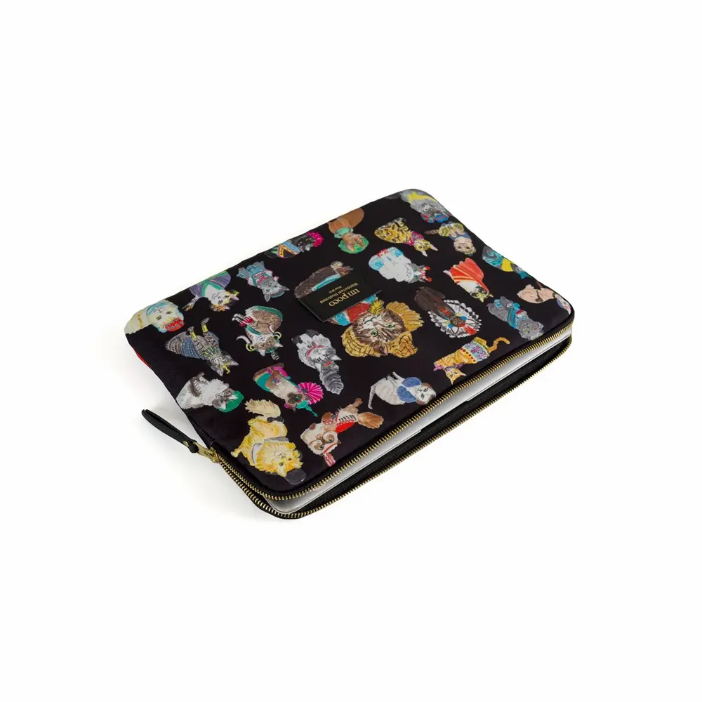 Bags and totes - For The Love of Cats Laptop Sleeve - UN POCO