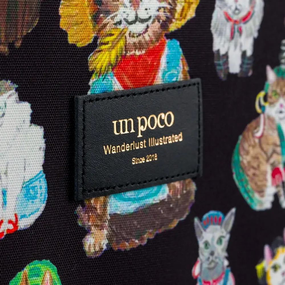 Bags and totes - For The Love of Cats Laptop Sleeve - UN POCO