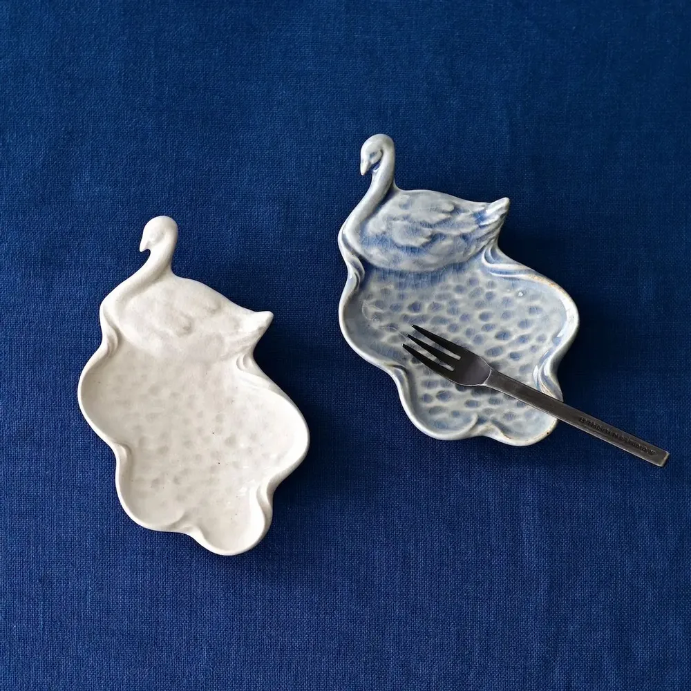 Assiettes au quotidien - Assiette Swan - MARUMITSU POTERIE