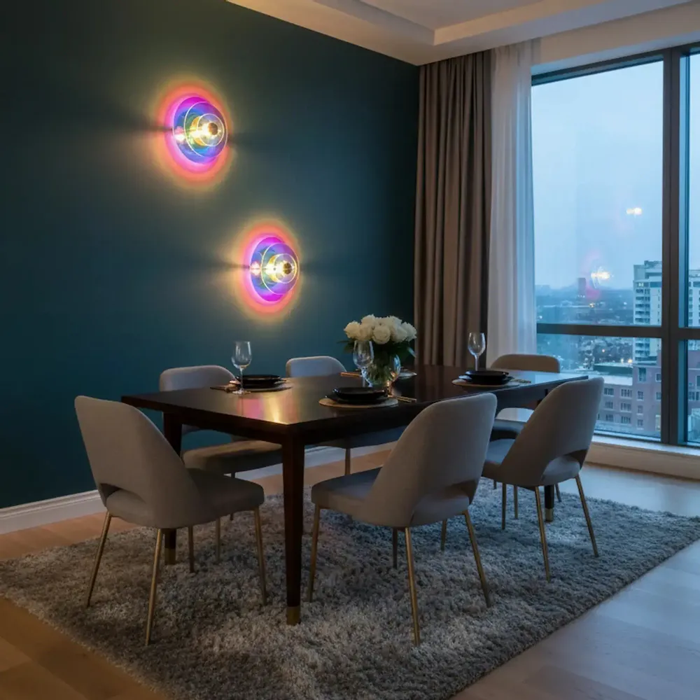 Wall lamps - AURORE SMALL WALL LIGHT – IRIDESCENT - ELEMENTS LIGHTING