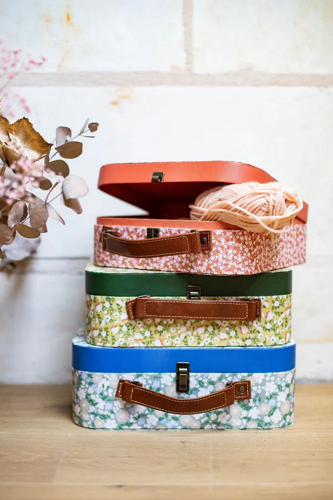 Papeterie - Boîtes de rangement décorées - ESPRIT BRITISH BY MAISON ROYAL GARDEN