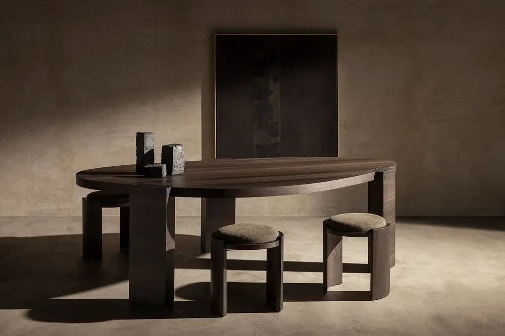 Tables Salle à Manger - HIKU dinner organic - KĀNA OBJECTS