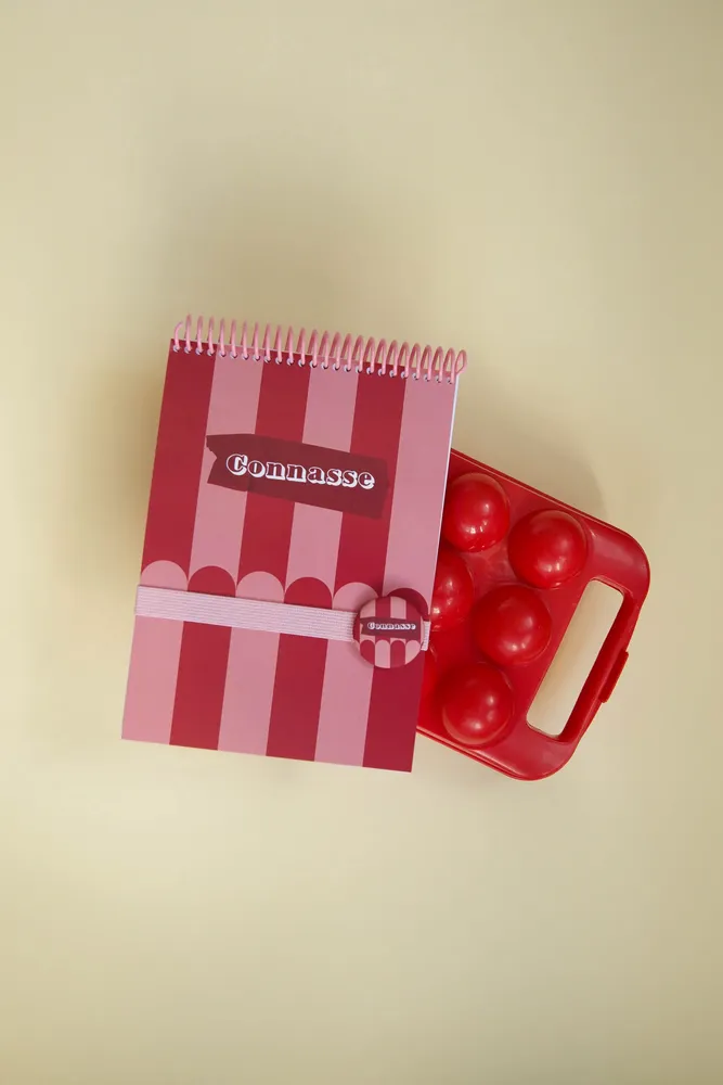 Stationery - Connasse” A5 notebook with a pop design, made in France - MAUVAISES GRAINES