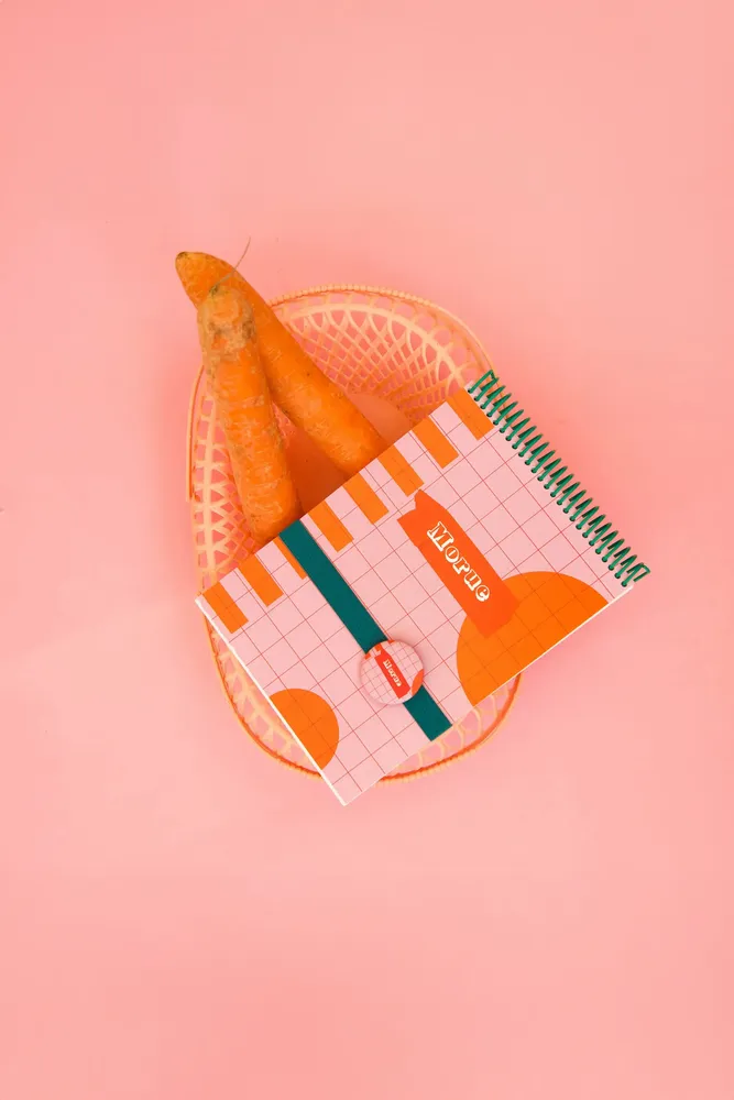 Papeterie - Carnet A5 « Morue » au design pop, fabriqué en France - MAUVAISES GRAINES