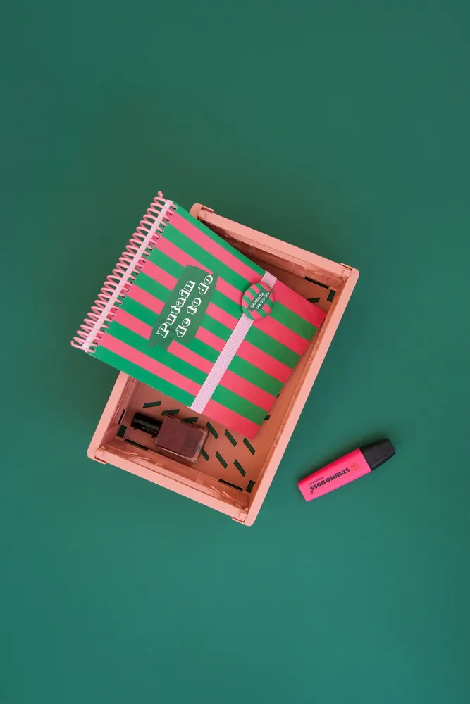 Papeterie - Carnet A5 « To-Do » au design pop, fabriqué en France - MAUVAISES GRAINES