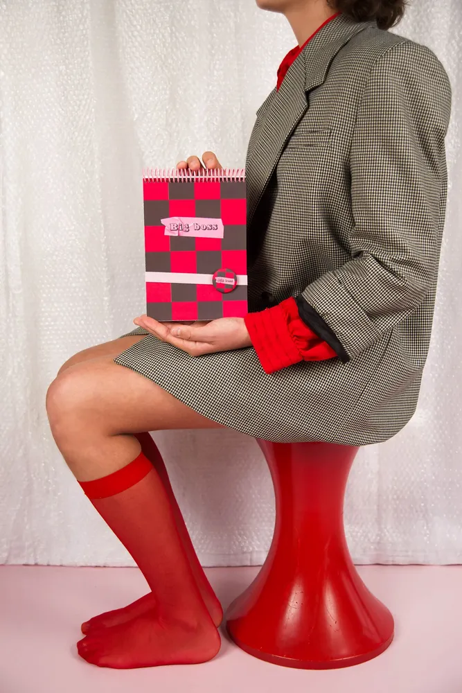 Papeterie - Carnet A5 « Big Boss » au design pop, fabriqué en France - MAUVAISES GRAINES