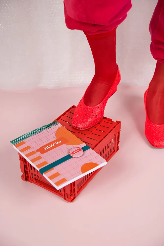 Papeterie - Carnet A5 « Morue » au design pop, fabriqué en France - MAUVAISES GRAINES