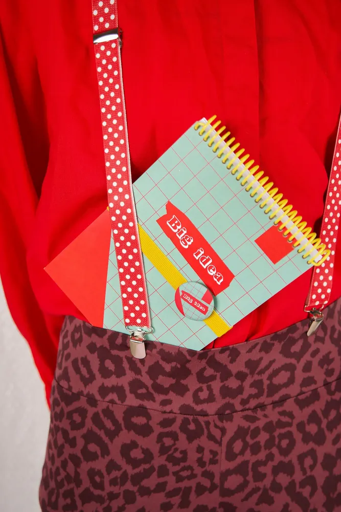 Stationery - Big Idea” A5 notebook with a pop design, made in France - MAUVAISES GRAINES