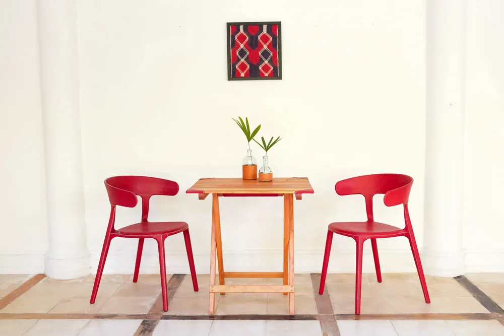 Chairs - Chair Carol covered in leather - SOL & LUNA