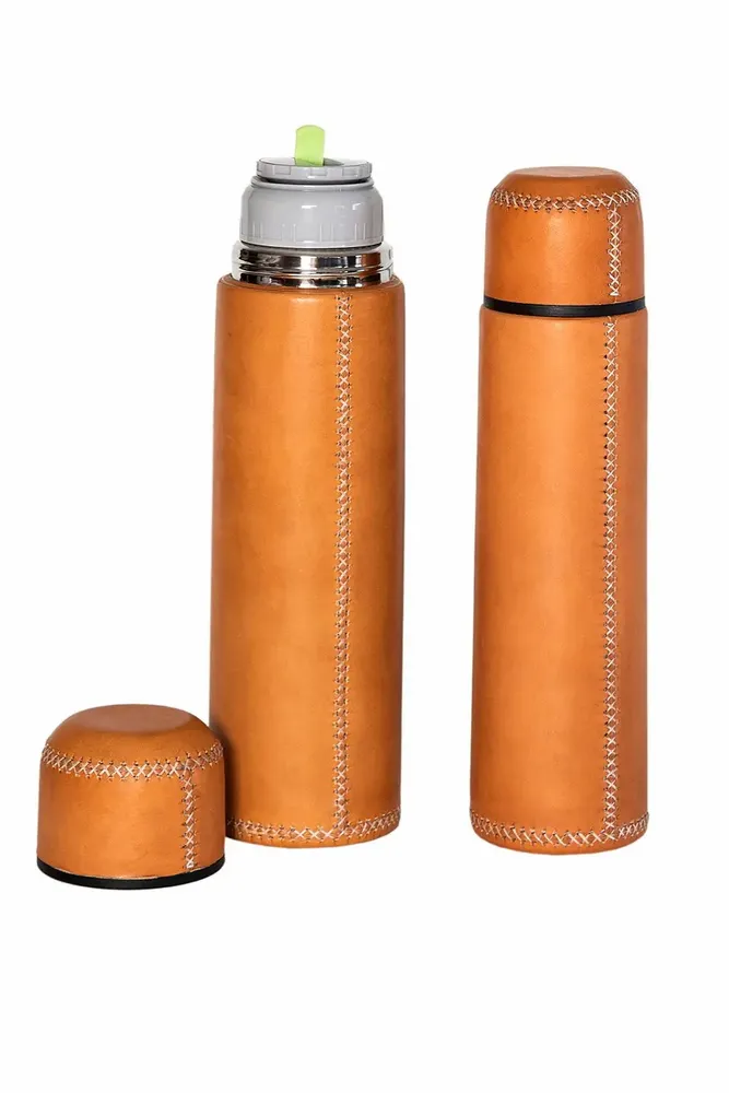 Autres fournitures bureau  - Thermo  doublé en cuir - SOL & LUNA