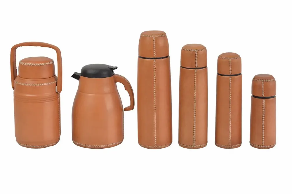 Autres fournitures bureau  - Thermo  doublé en cuir - SOL & LUNA