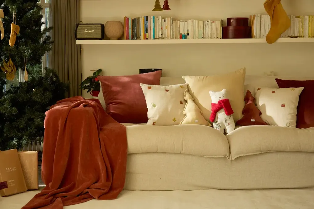 Hotel bedding - Plaid Adel - CALMA HOUSE