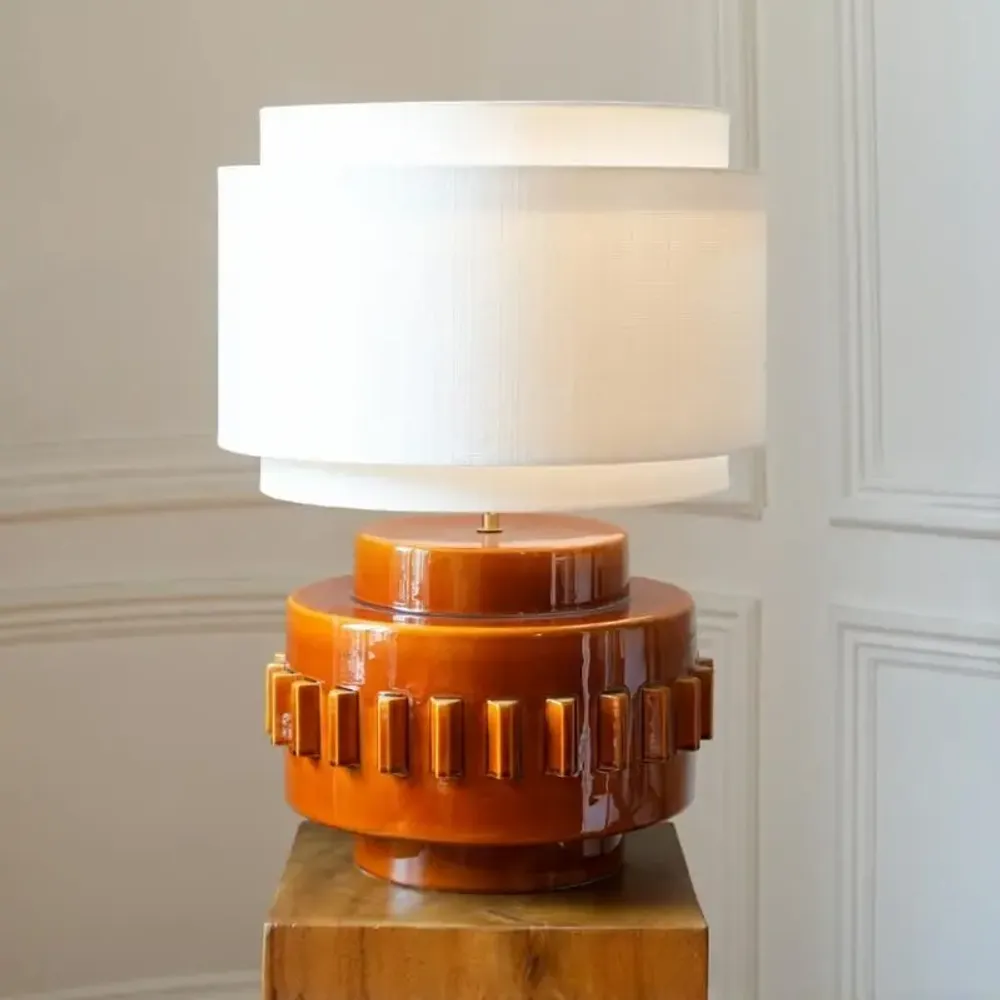 Lampes à poser - Lampe Criptana caramel - ARCHIBALDA