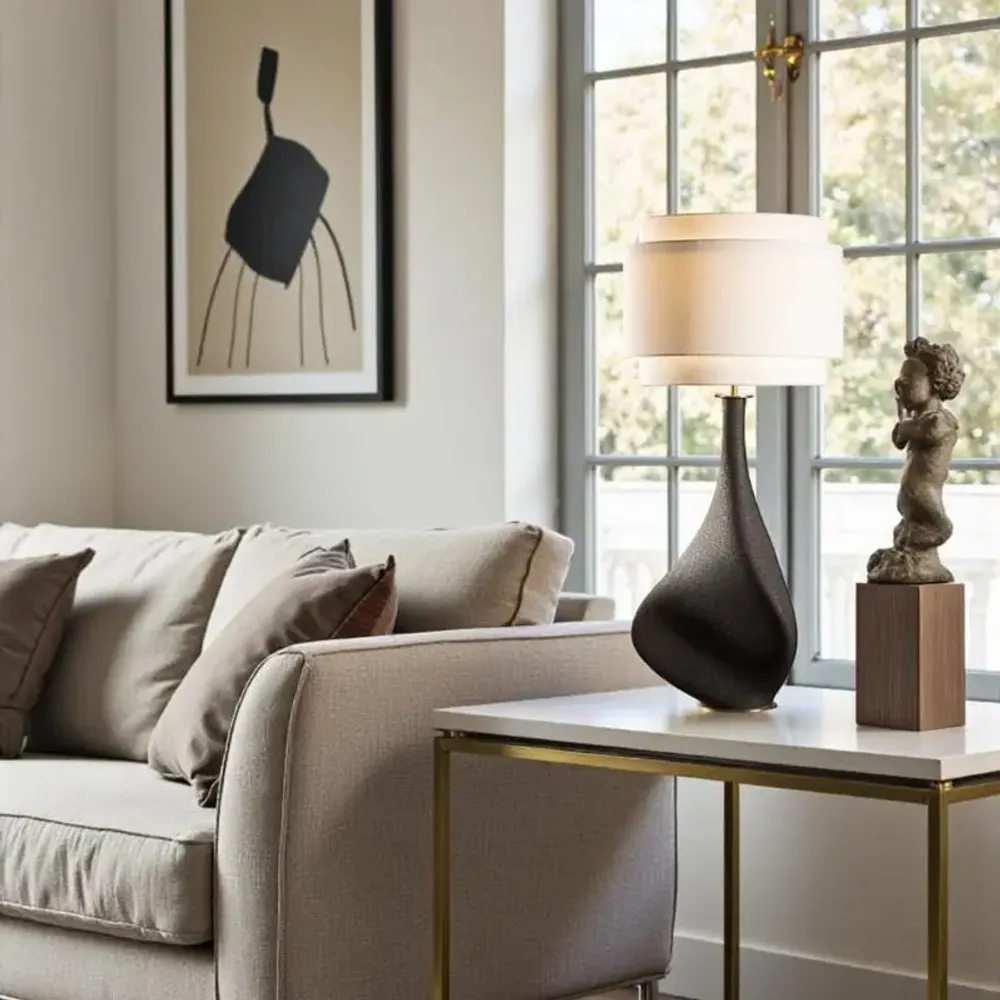 Lampes de table - Lampe Concerto lave - ARCHIBALDA