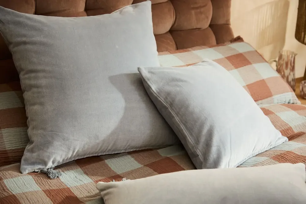 Bureaux d'entreprise - Housse de coussin Velour - CALMA HOUSE