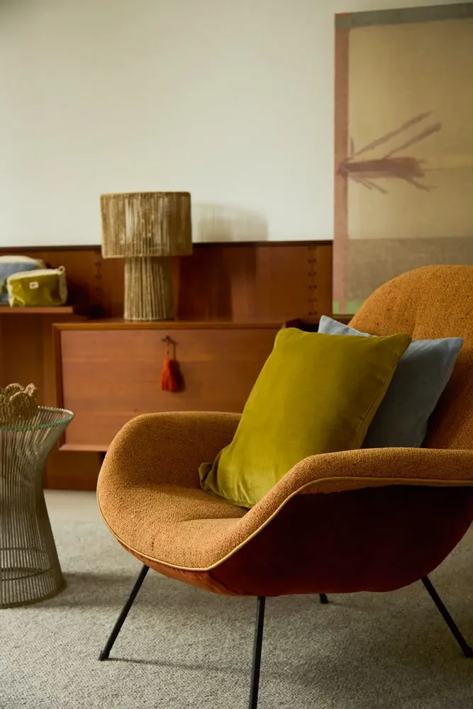 Bureaux d'entreprise - Housse de coussin Velour - CALMA HOUSE