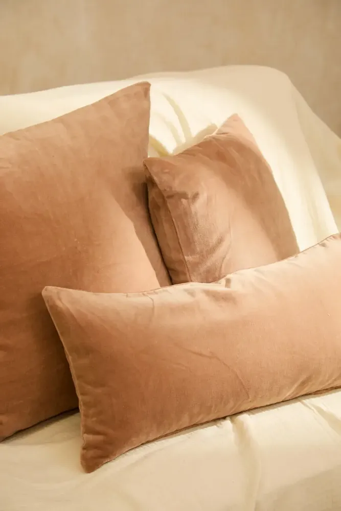 Bureaux d'entreprise - Housse de coussin Velour - CALMA HOUSE