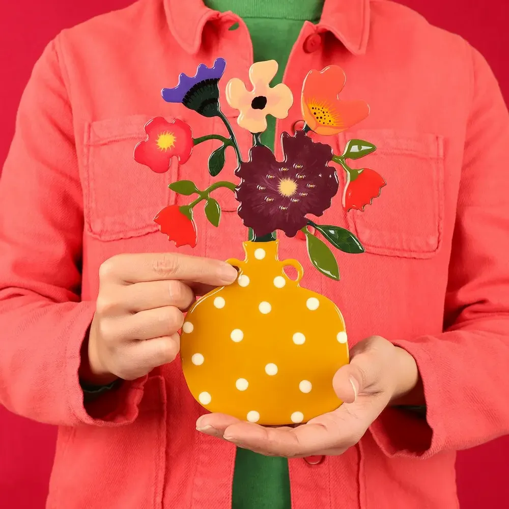 Other wall decoration - Yellow Bouquet - TARATATA BIJOUX