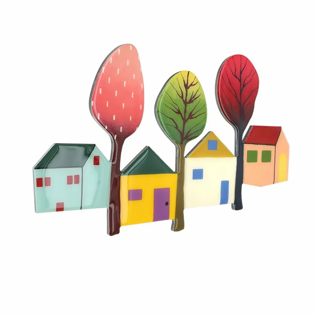 Autres décorations murales - Mon p'tit village - TARATATA BIJOUX