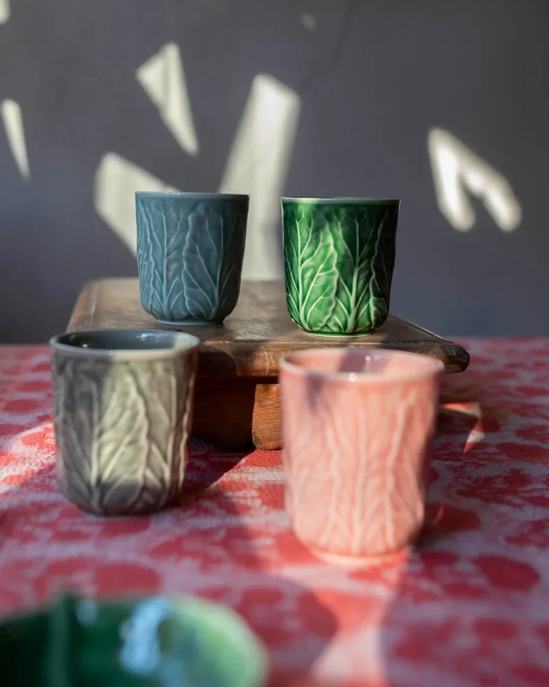 Céramique - Tasses à café au chou - VAN VERRE