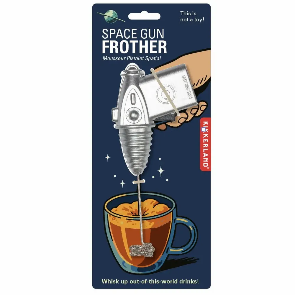 Coffee and tea - Space Gun Frother - KIKKERLAND