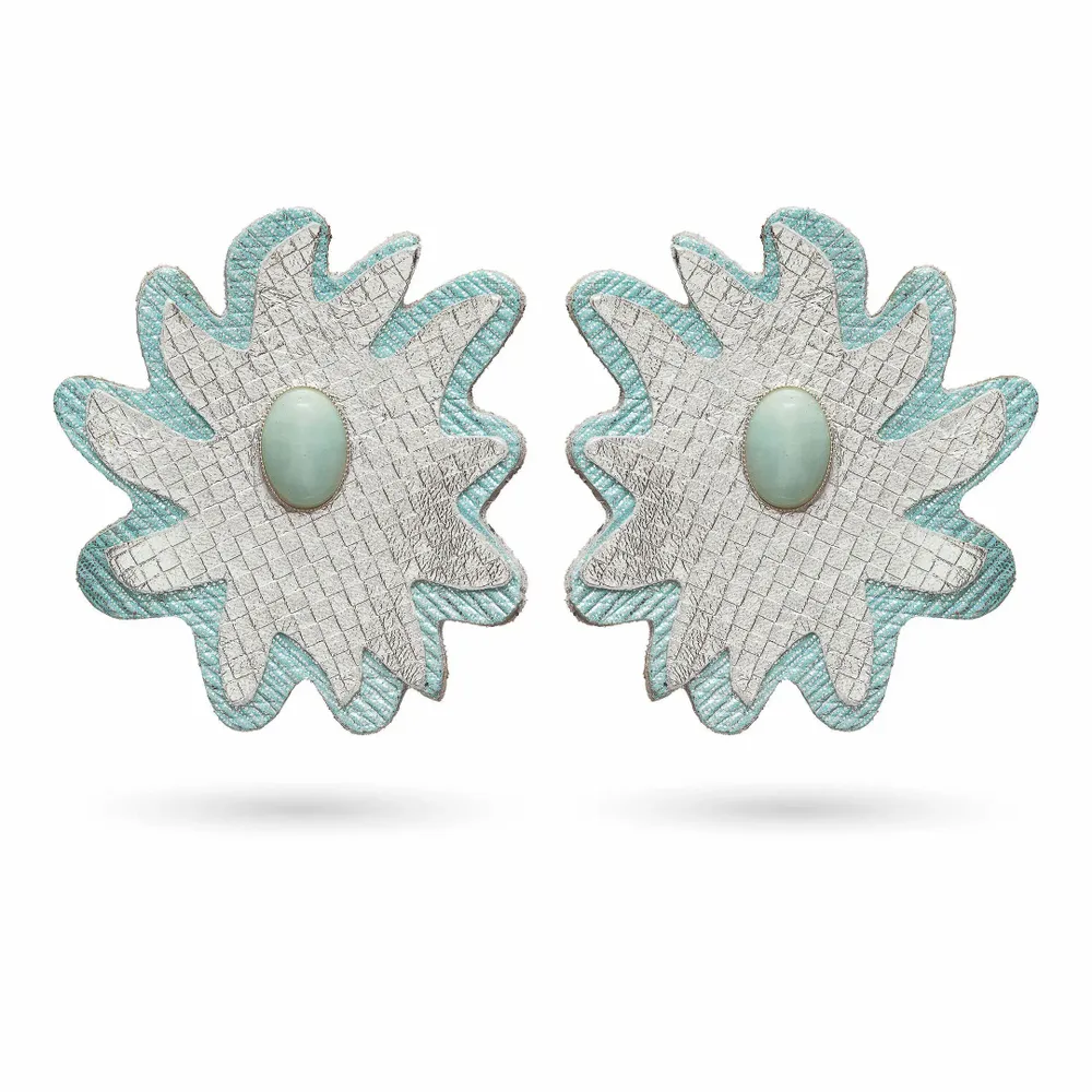 Bijoux - BIJOUX D'OREILLES DORIA EN CUIR - KAYLA PARIS