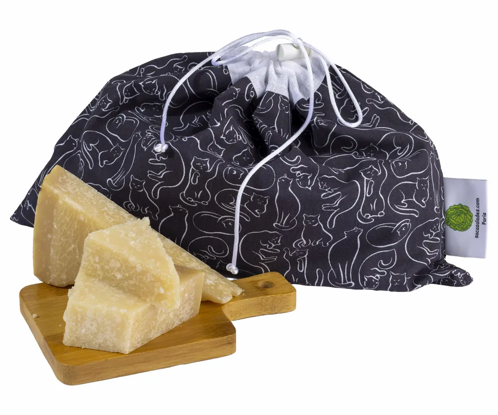 Objets design - SAC A SALADES , SACS A LEGUMES A FROMAGES A CHARCUTERIES ZERO DECHET - SACASALADES BY ARMINE