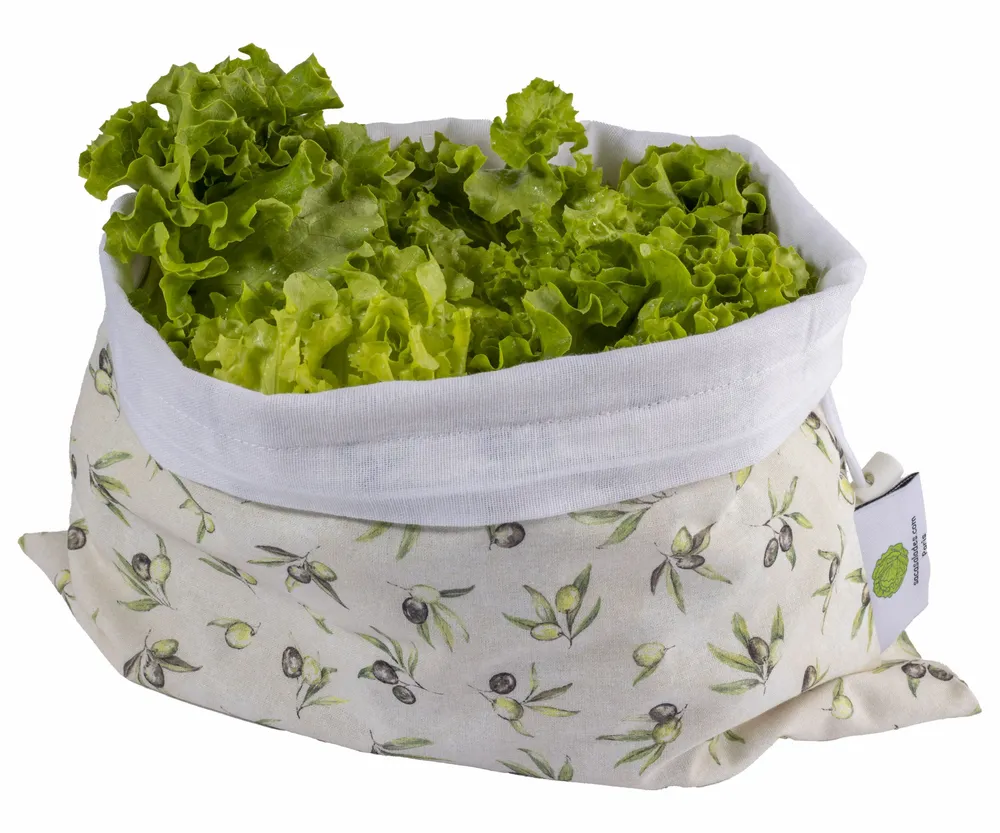 Objets design - SAC A SALADES , SACS A LEGUMES A FROMAGES A CHARCUTERIES ZERO DECHET - SACASALADES BY ARMINE