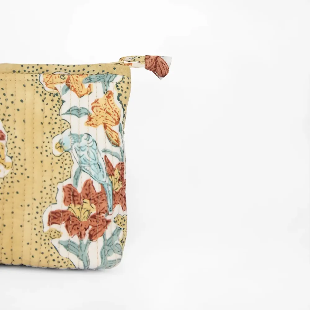 Bags and totes - PORTE-MONNAIE MATELASSÉ IMPRIMÉ BLOC - MUSTURD MEHER (S) - CRAFT BOAT