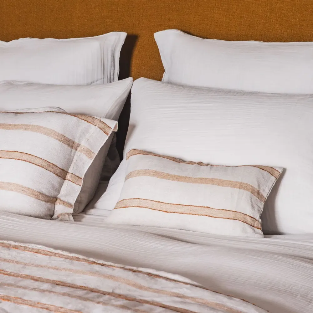 Coussins textile - Housse de coussin PAPYRUS 25x40 cm - BED AND PHILOSOPHY