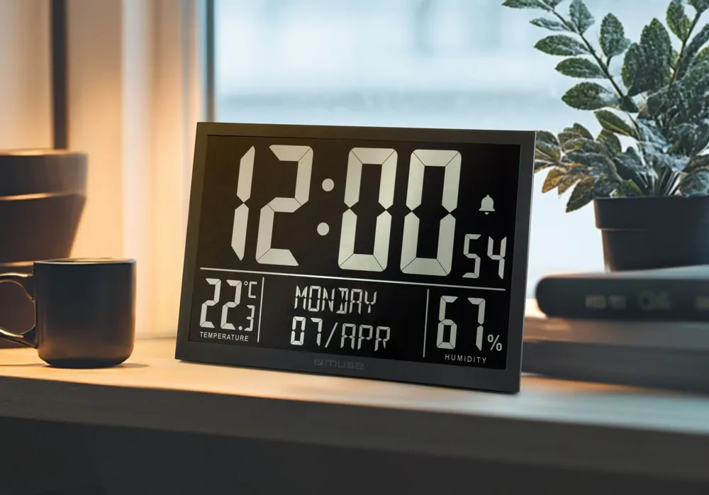 Office design and planning - HORLOGE DIGITALE DE BUREAU M-160 WMC - MUSE