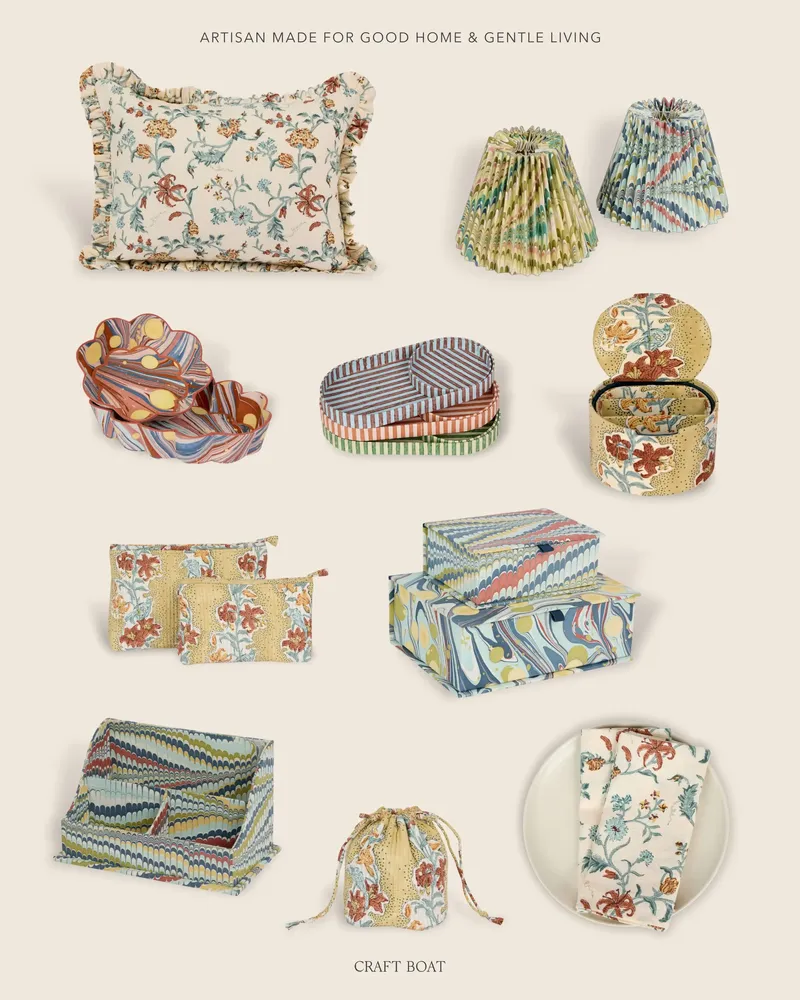 Objets de décoration - TRIEUSE DE LETTRES MARBRÉE - OCEAN MOUNTAIN - CRAFT BOAT