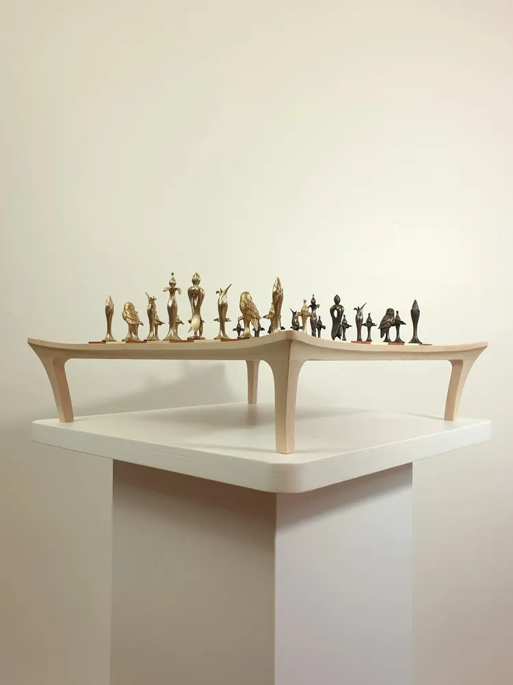 Decorative objects - The Nemus chess game - ATELIER GAWOOD