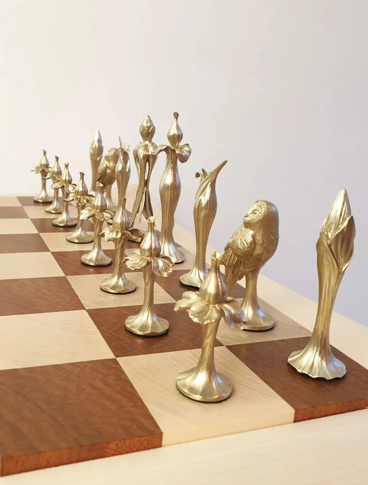 Decorative objects - The Nemus chess game - ATELIER GAWOOD