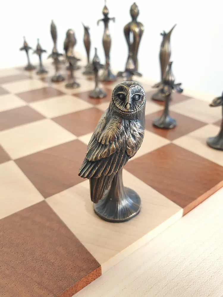 Decorative objects - The Nemus chess game - ATELIER GAWOOD