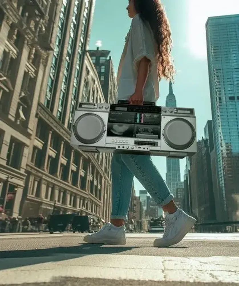 Enceintes et radios - GHETTO BLASTER M-380 GBS - MUSE