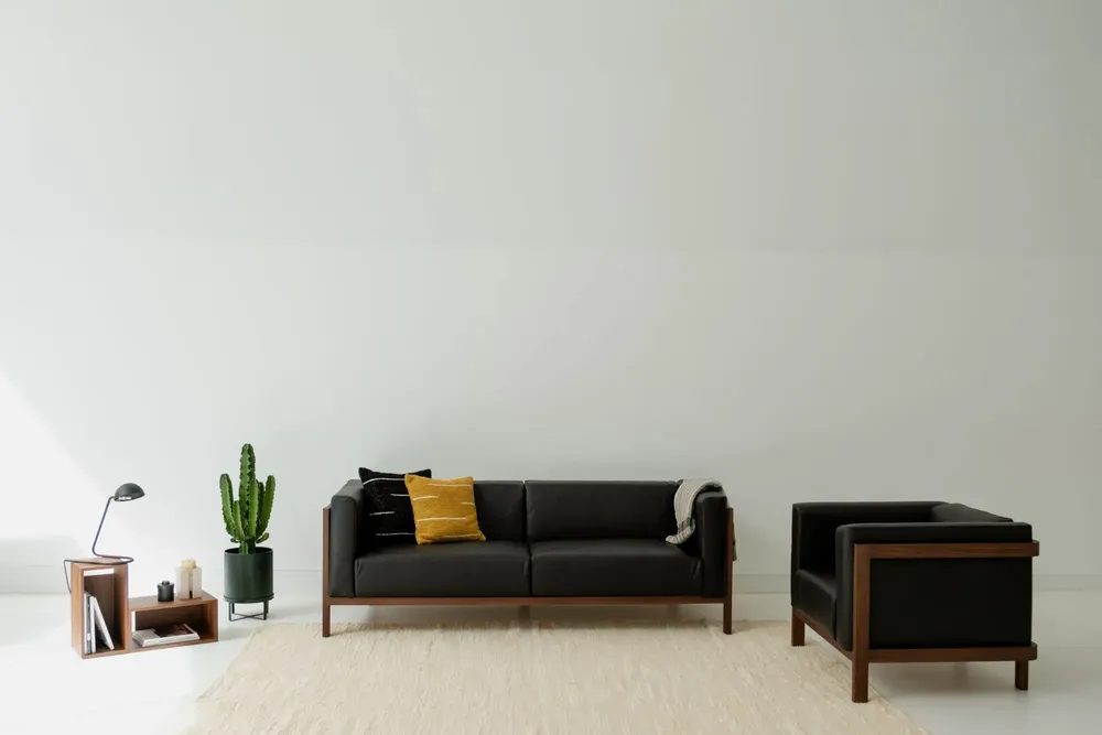 Lounge chairs - LIFT – Lounge Chair in Solid Oak Wood and Fabric Seat - MOR