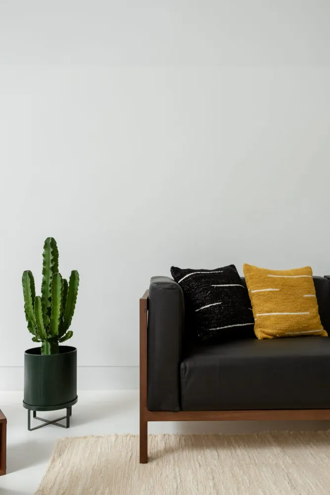 Sofas - LIFT - 2 Seats Sofa in Solid Walnut Wood and Leather Seat - MOR