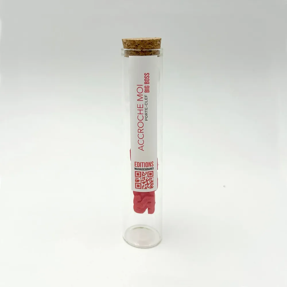 Leather goods - Message keychain — Big Boss - MAUVAISES GRAINES